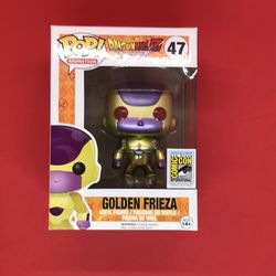 Funko Pop! Vinyl: Dragon Ball Z Golden Frieza SDCC Excl #47 Funimation Vaulted