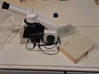 AmScope Microscope And Slides