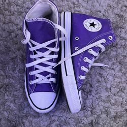 High top Purple Converse