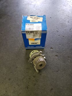 WATER PUMP...NEW... AUDI /VOLKSWAGEN
