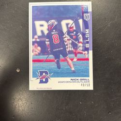 Nick Grill Limited Edition 48/50 Card