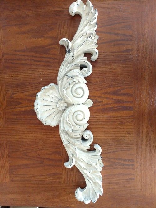 Decorative White Wall Accent