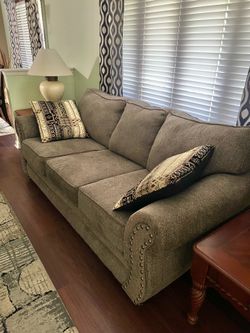 Grey/Tan couch
