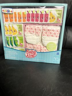 Baby alive rare food and diaper refill