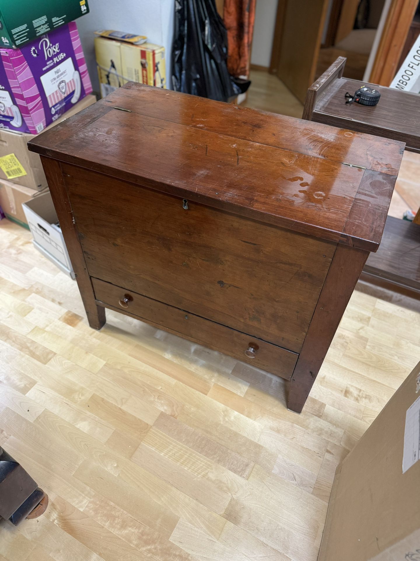 Antique Solid Wood Dresser Cabinet 