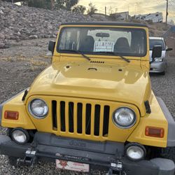 2001 Jeep Wranger TJ  88000 Miles Auto A/C New Tires  Interior Good Shape Asking 12,000