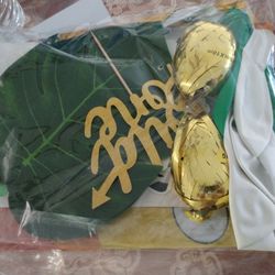 Jungle Safari Wild One Birthday Decorations