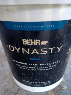 5 gallons Interior Satin gray paint