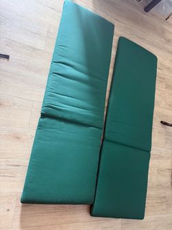 Outdoor chair and lounge cushions