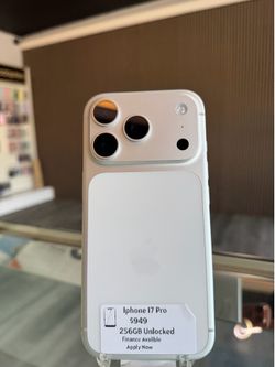 Iphone 17 pro white 256GB unlocked 🔥🔥🔥