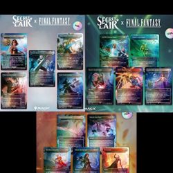 MTG Final Fantasy Secret Lair - FOIL BUNDLE ONLY ENGLISH **NO PROMO** - NEW