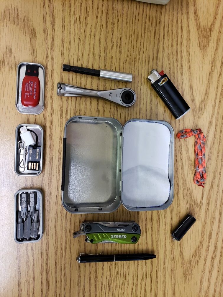 EDC Altoids Tin W/ Case