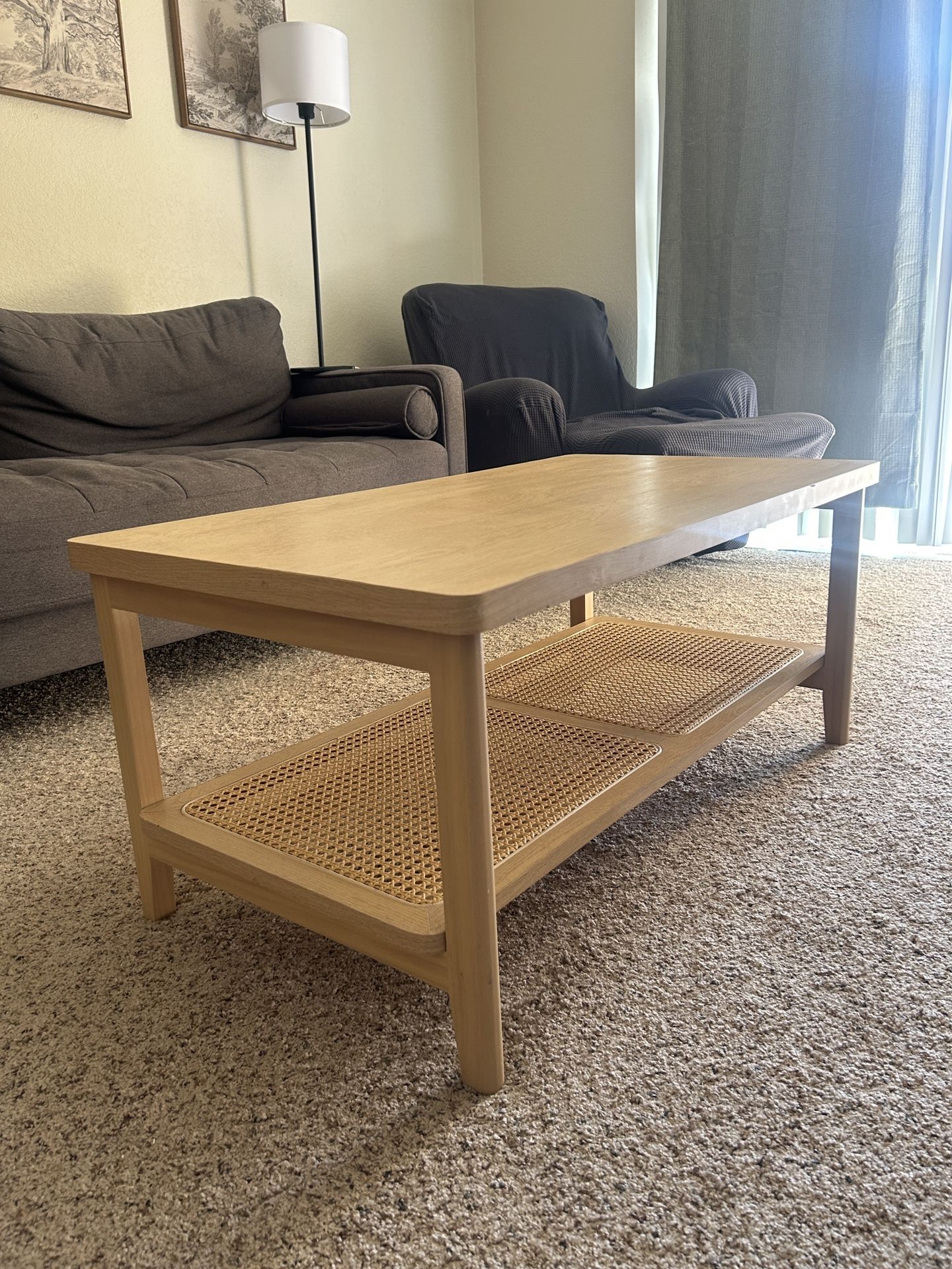 Light Wood Coffee Table
