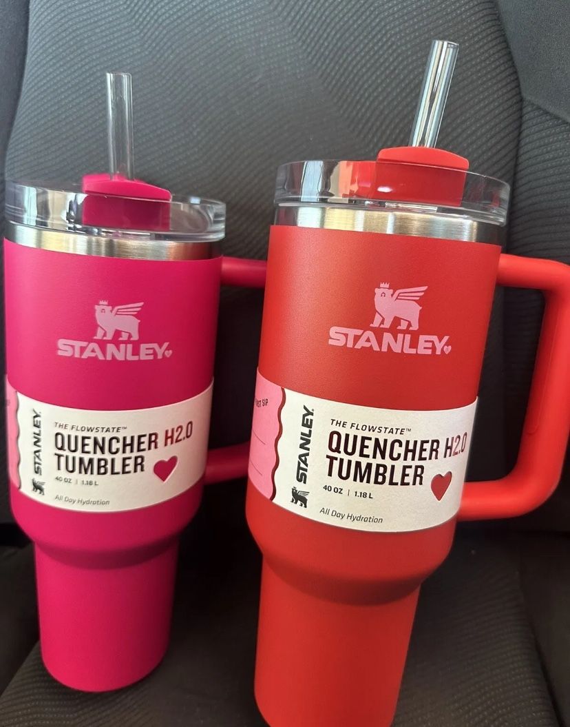 Red Cosmo Pink Valentines Day Stanley Cup Target Exclusive Tumbler