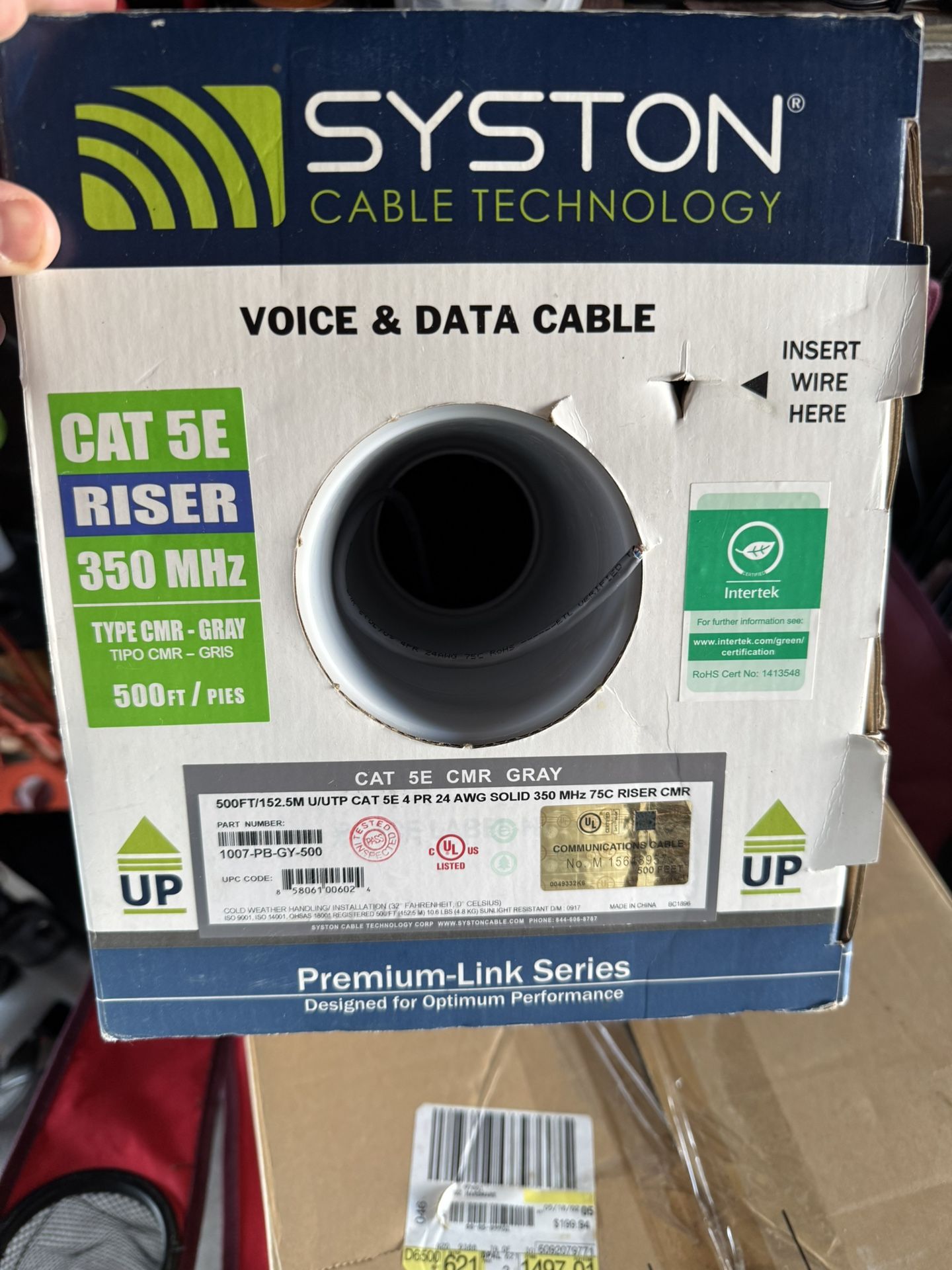 Copper cables 500ft Internet Wires