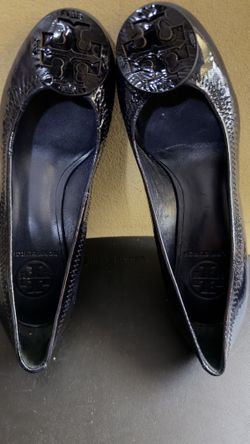 Navy Blue Wedge Tory  Burch