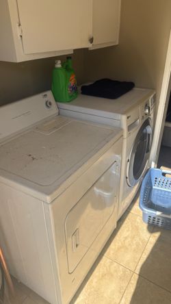 Washer and dryer
