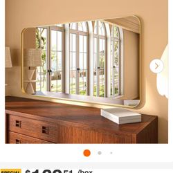 Beautiful Gold Mirror New