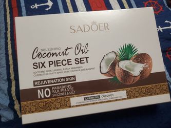Coconut Oíl Six Piece Set SADOER