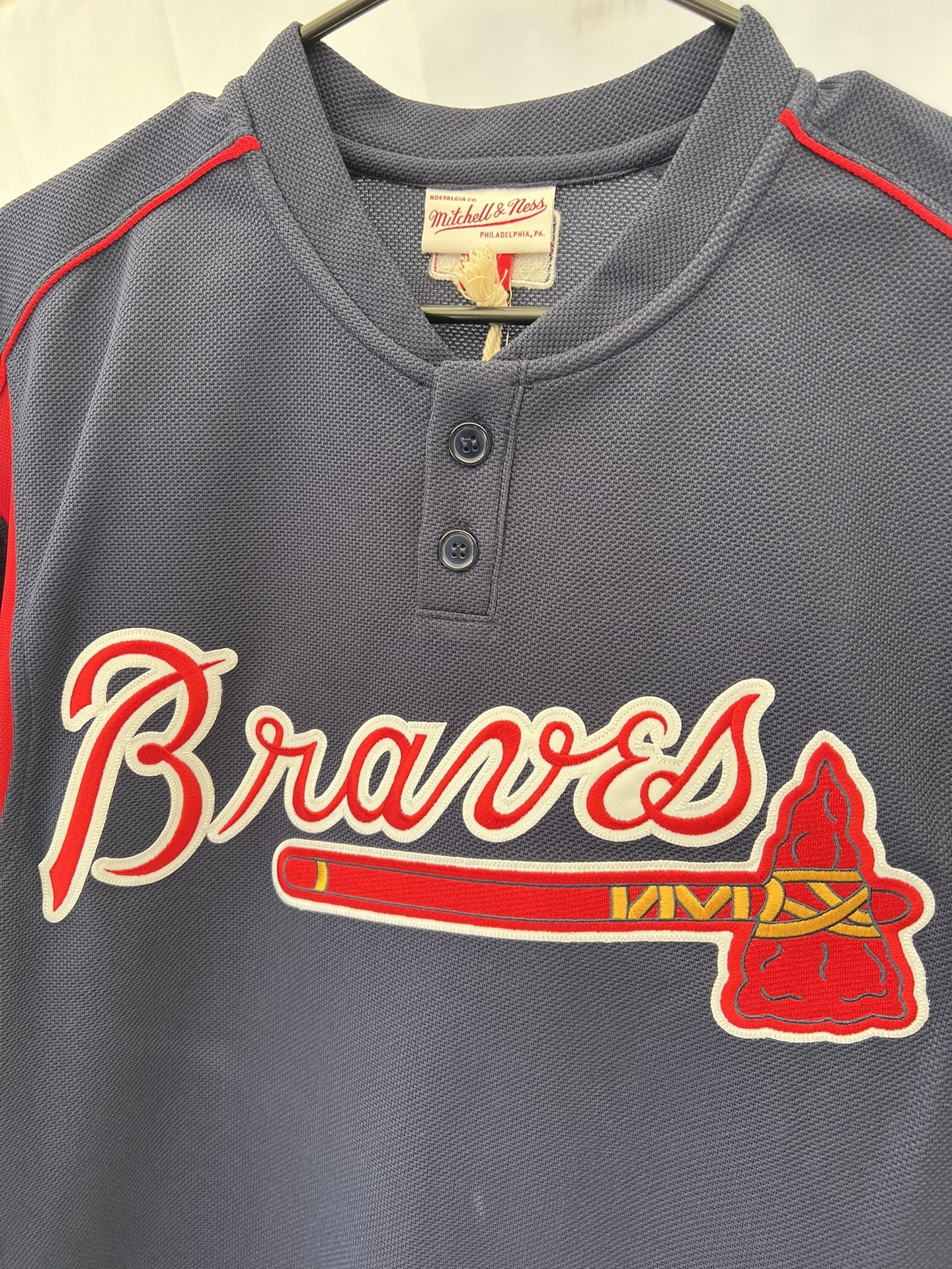 NEW Atlanta Braves Chipper Jones Mitchell & Ness Baseball Jersey for Sale  in Anaheim, CA - OfferUp