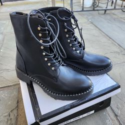 Katliu Zipper Lace Boot Woman size 8.5 New