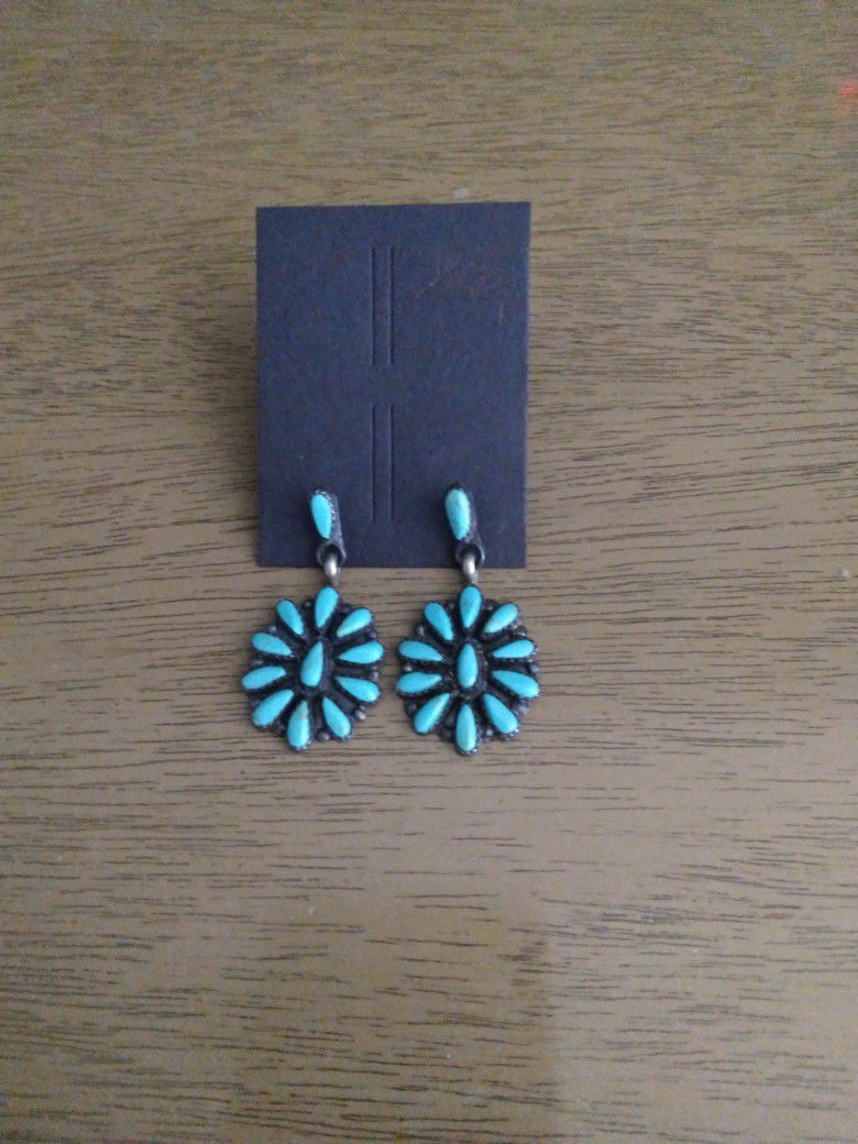 Handmade Turquoise Earrings