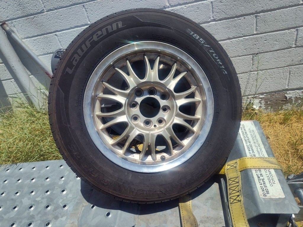 Spare Tire 4 Lugs Rim