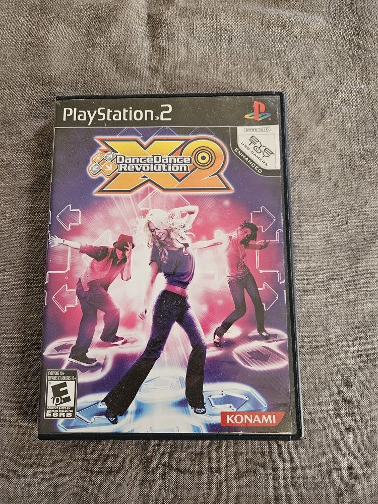 Dance Dance Revolution X2 PS2 Playstation 2