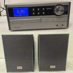 POLK AUDIO HDX3 STEREO DIGITAL AM/FM RECEIVER CD with Speakers