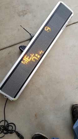 Light up sign for buisness