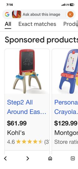 Easel Chalk Board Step 2