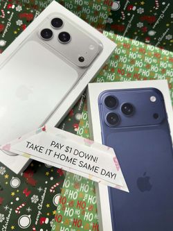 🔥 Premium Power Deal – iPhone 17 Pro Max (Brand New) Ready to Go with Just $1 Down & 1-Year Apple Coverage