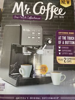 Mr. Coffee espresso