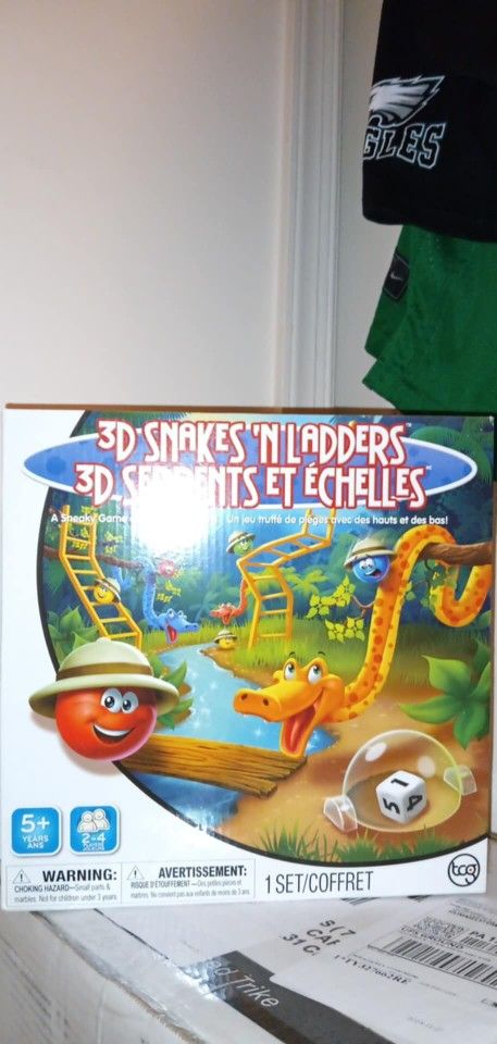 3d Snakes And Ladders