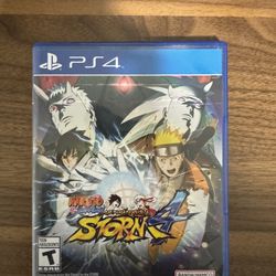 Naruto Shippuden: Ultimate Ninja Storm 4 PS4.