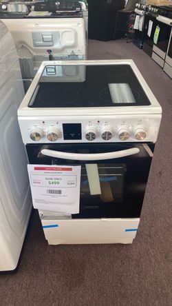 Equator Advanced Appliances  Convention Oven+Air Fryer 20-in Gkads Top 4 burners 1.9 ft AirFryer conventional freestanding Electric Range with Wipe cl