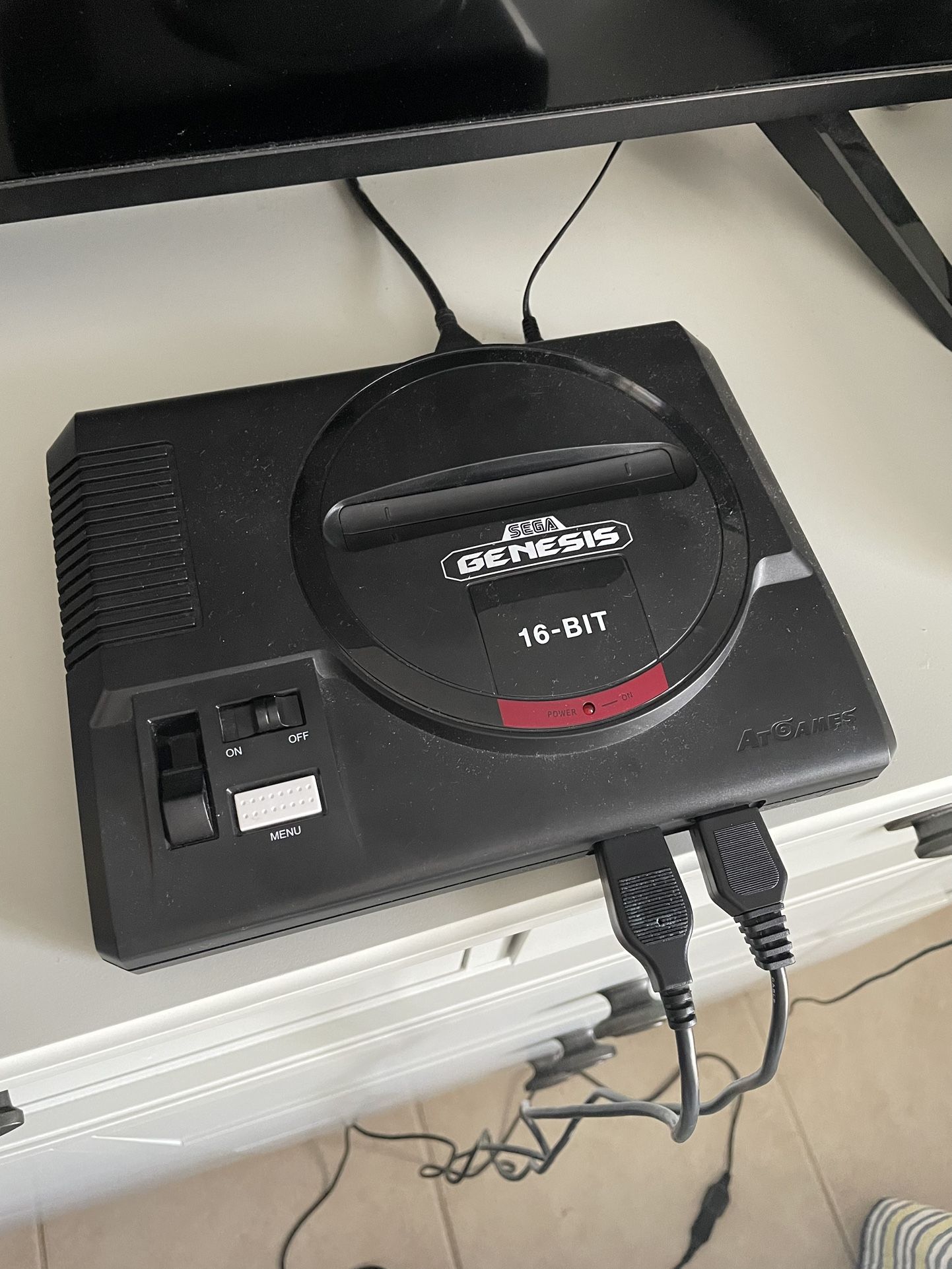 SEGA Genesis Flashback 16 Bit Home Console - Black With 2 Controllers