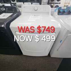 7.3 Cu. Ft. Vented Elctric Dryer In White With Sensor 