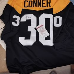 James Connor Gotham City Jsa Autograph Signed Jersey Coa Batman Jersey 