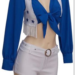 Dallas Cowboy Cheerleader Costume 