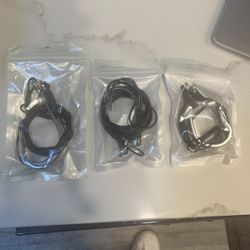 Large Fish Hooks Attached To Serious Heavy Line