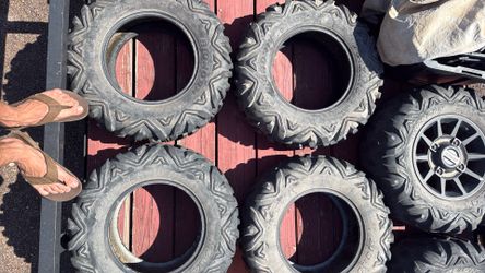 4x Front RZR Tires