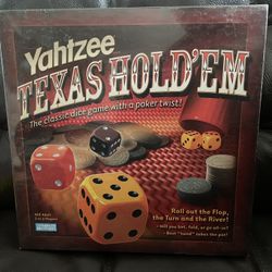 Yahtzee Texas Hold’em NEW