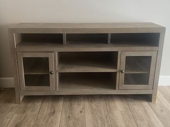 Wood Heavy Entertainment center 