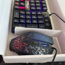 LED Keyboard And Mouse