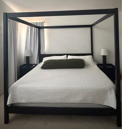 King Canopy Bed Frame