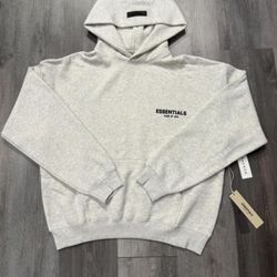 Light OatMeal Essentials Hoodie