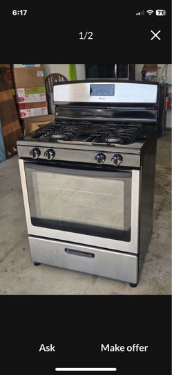Gas range oven stove