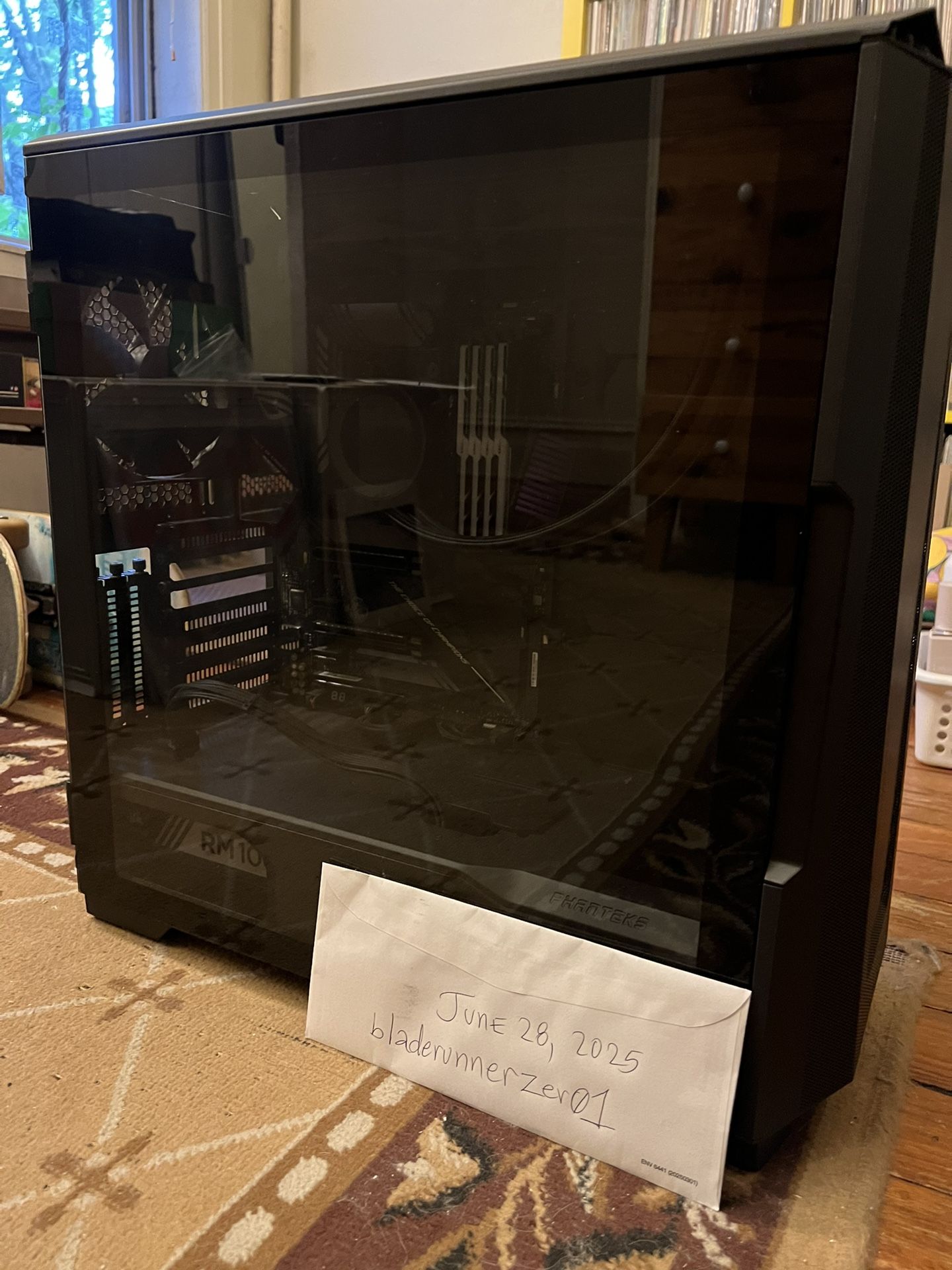 Gaming/Workstation PC (No GPU) — Ryzen 5800X, 32GB DDR4, Samsung SSDs, NZXT Kraken Z63, Phanteks P500A, ROG Strix X570-E