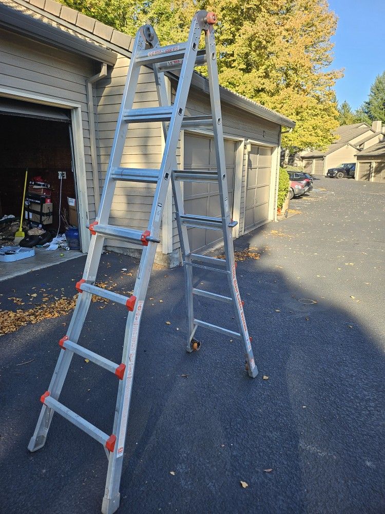 Little GIANT Ladder 17 Ft. Multi Position Ladder Model M17 10102